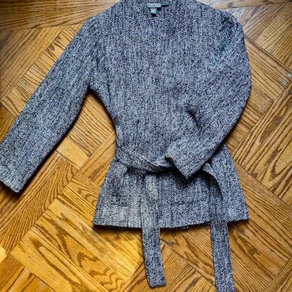 New J. Crew Point Sur Tweed Blazer with Belt, XXS - Picture 2 of 5